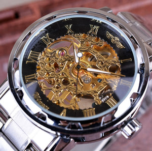 Transparent Gold Watch Men Watches Top Brand Luxury Relogio Watch
