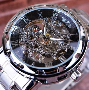 Transparent Gold Watch Men Watches Top Brand Luxury Relogio Watch