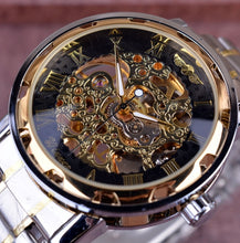 Load image into Gallery viewer, Transparent Gold Watch Men Watches Top Brand Luxury Relogio Watch