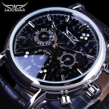 Load image into Gallery viewer, Jaragar Blue Sky Series Elegant Design Genuine Leather Strap Male Wrist Watch Watch