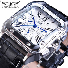Load image into Gallery viewer, Jaragar Retro Luxury Classic Design Genuine Leather Belt 3 Dial Roman Number Watch